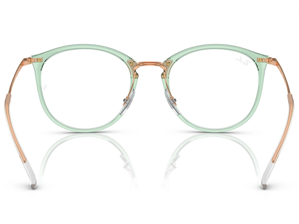 Ray-Ban RX7140 Optics 8337 Transparent Green 49