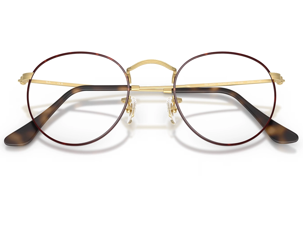 Ray-Ban RX3447V 3188 50 Matte Havana on Arista Gold