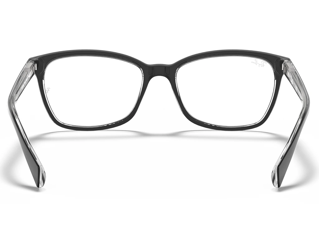 Ray-Ban RX5362 2034 Black on Transparent 52