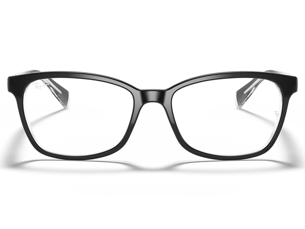 Ray-Ban RX5362 2034 Black on Transparent 54