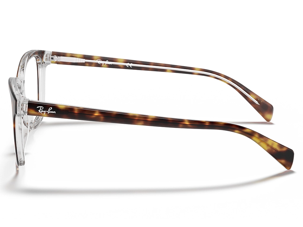 Ray-Ban RX5362 5082 52 Havana On Transparent