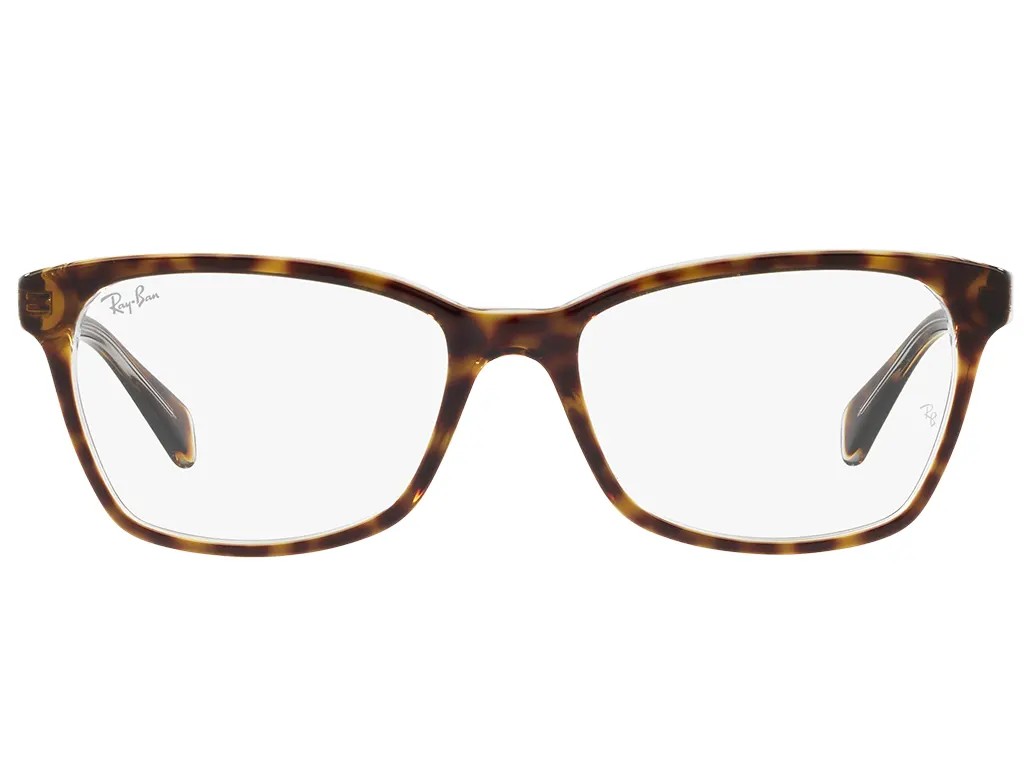 Ray-Ban RX5362 5082 Havana on Transparent 54