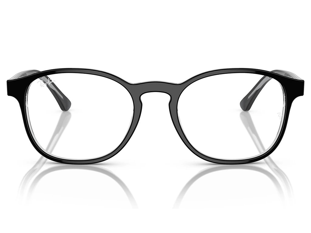 Ray-Ban RX5417 2034 Black on Transparent 52