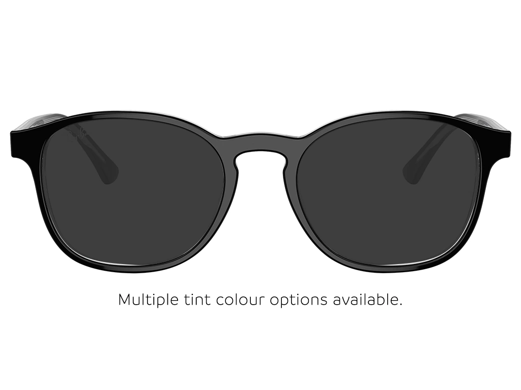 Ray-Ban RX5417 2034 Black on Transparent 52