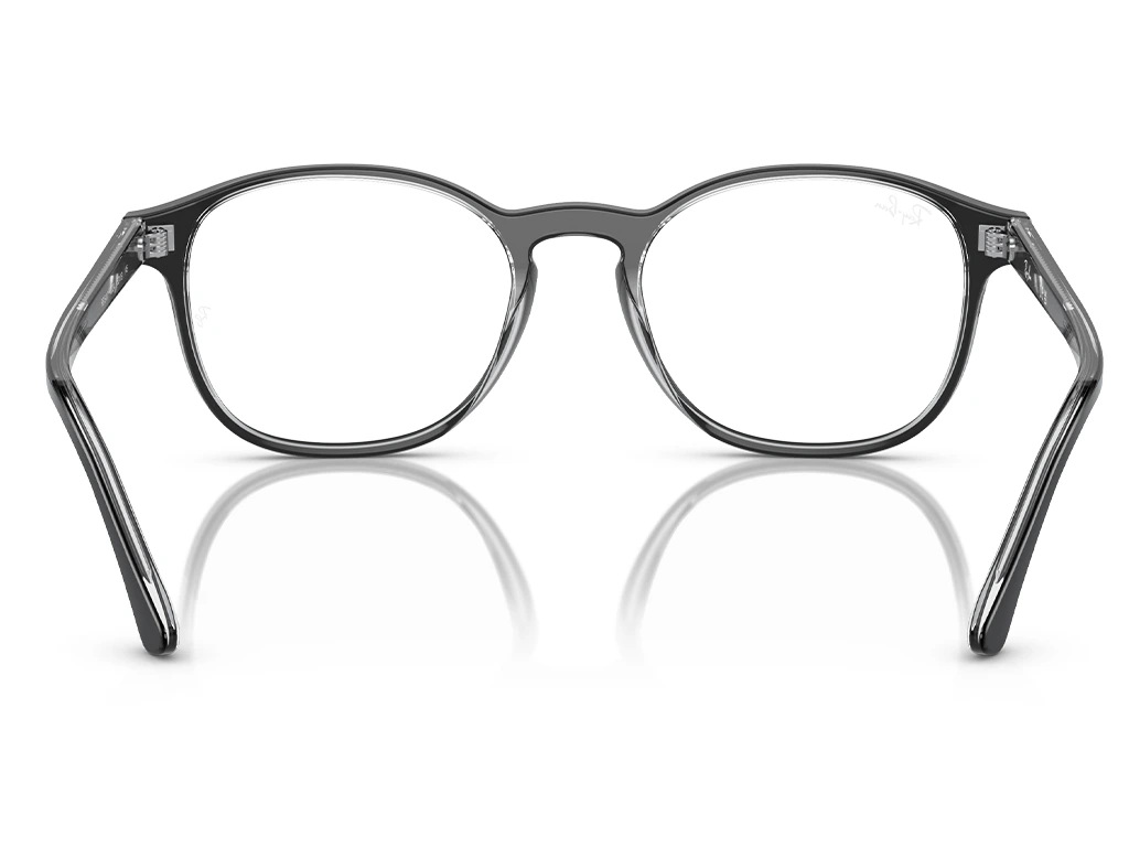 Ray-Ban RX5417 2034 Black on Transparent 52