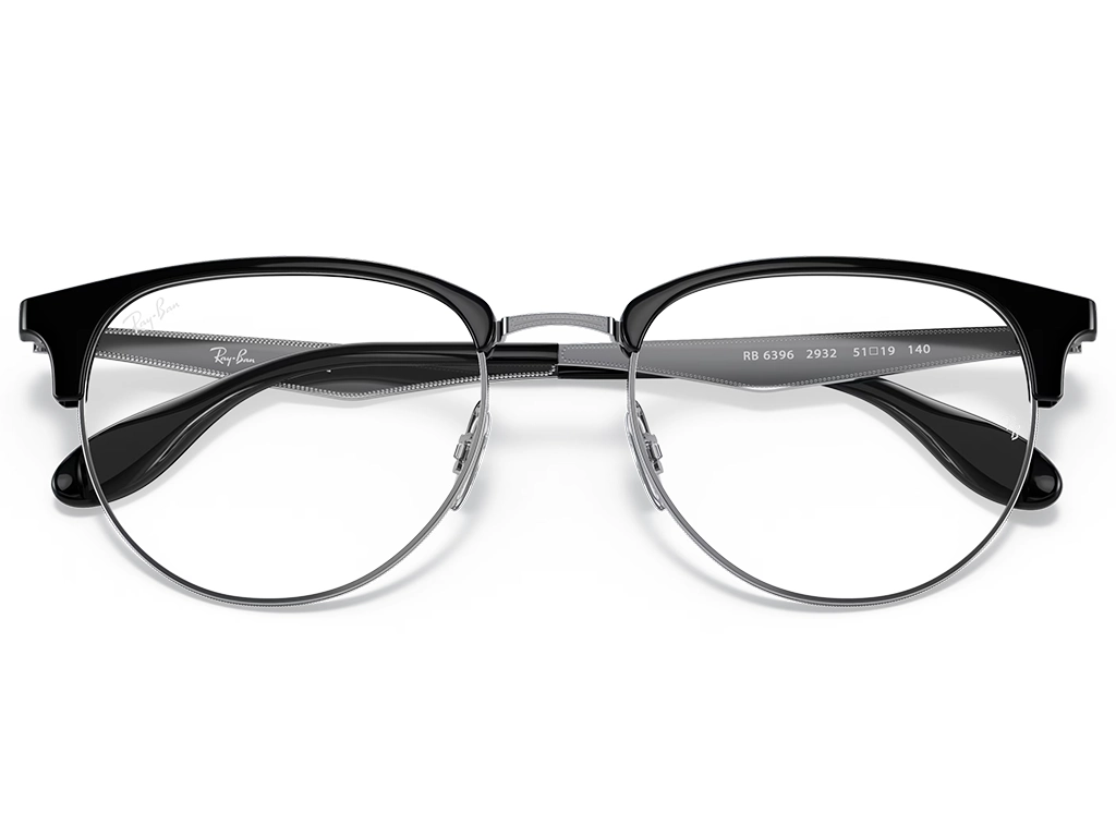 Ray-Ban RX6396 2932 53 Silver/Black