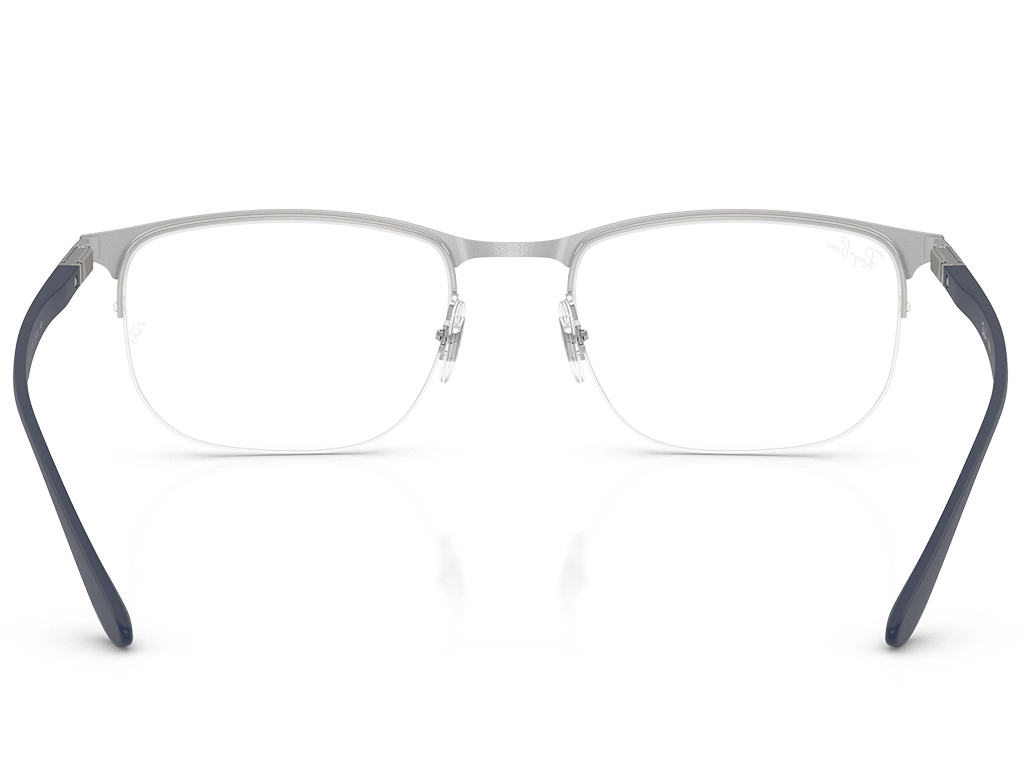 Ray-Ban RX6513 2620 55 Matte Gunmetal on Silver