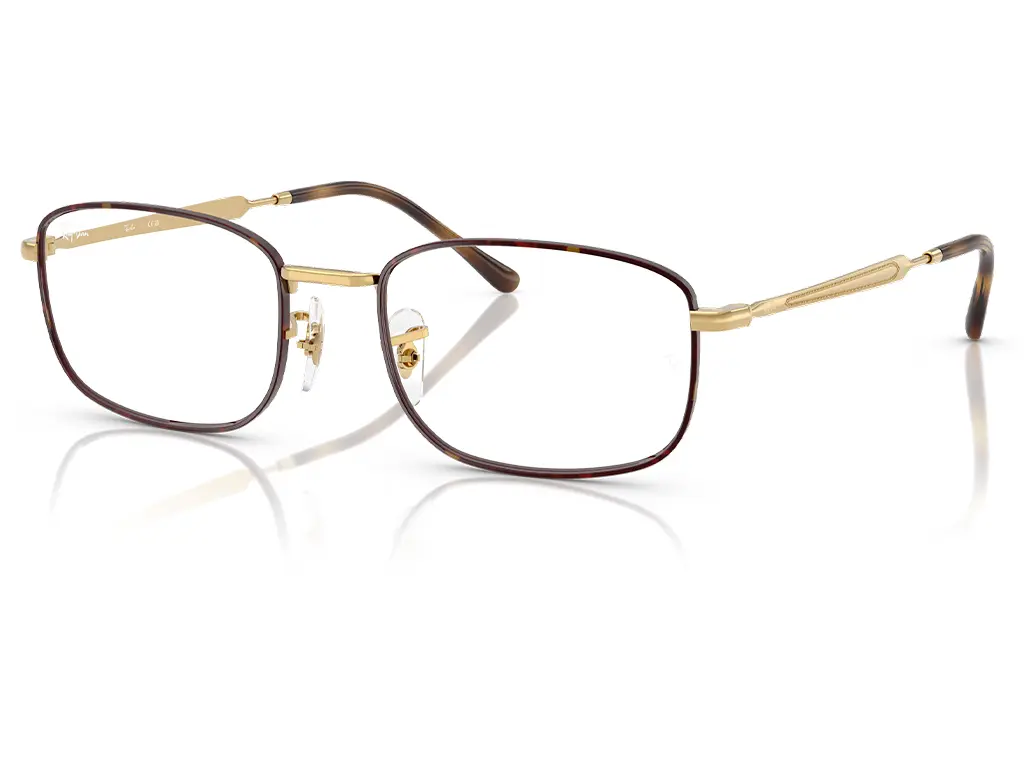 Ray-Ban RX6533 3177 54 Havana on Arista Gold