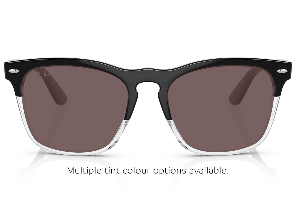 Ray-Ban Steve RX4487V 8193 54 Black on Transparent