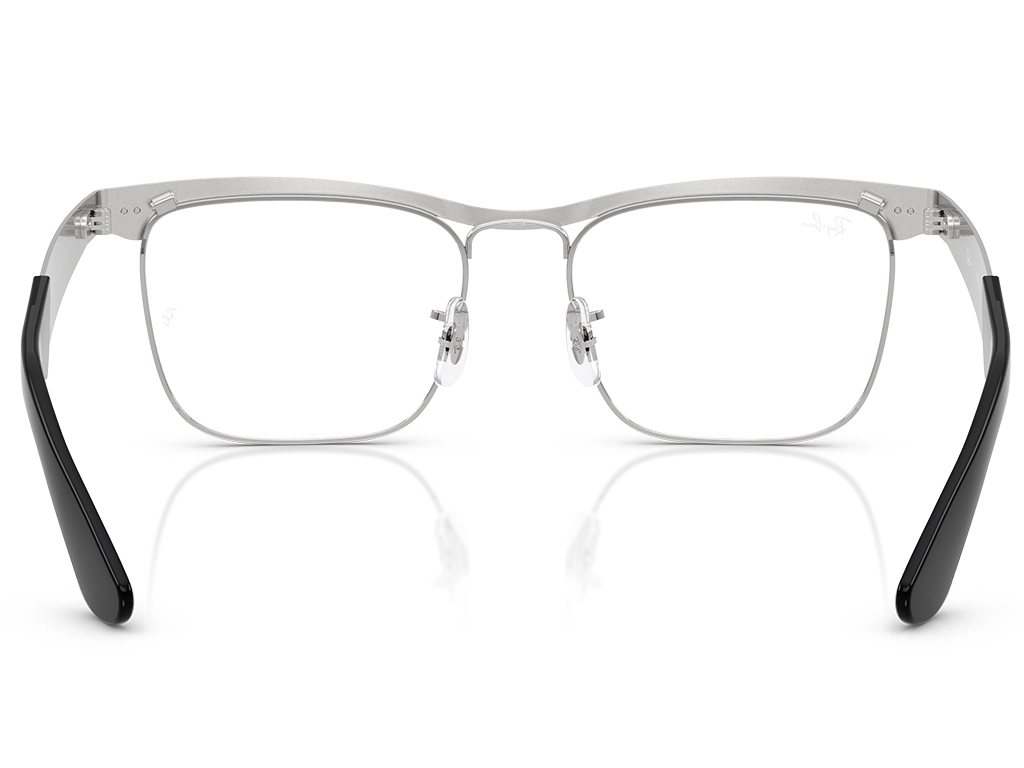 Ray-Ban Wayfarer Deluxe RX3875V 2538 53 Matte Sandblasted Silver