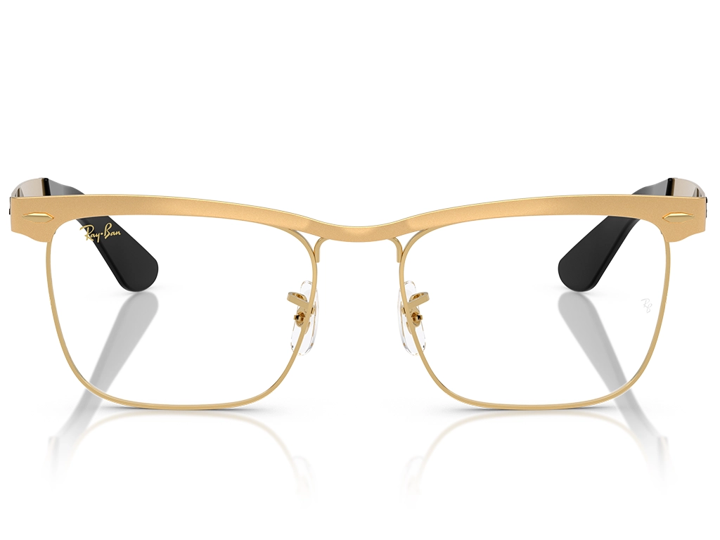 Ray-Ban Wayfarer Deluxe RX3875V 3191 53 Matte Sandblasted Legend Gold