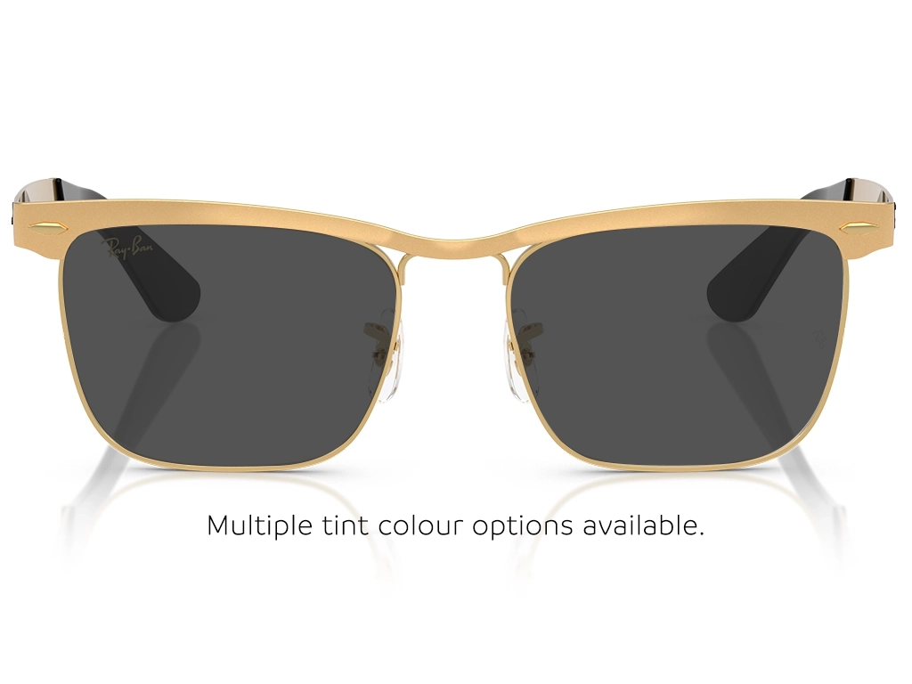 Ray-Ban Wayfarer Deluxe RX3875V 3191 53 Matte Sandblasted Legend Gold