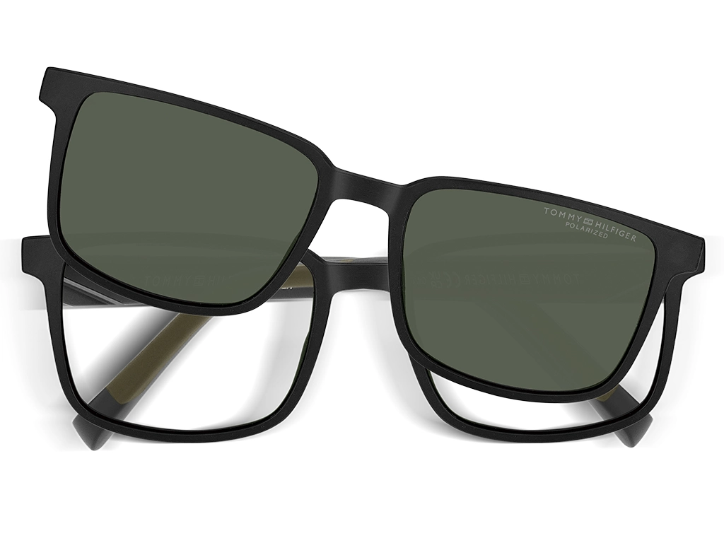 Tommy Hilfiger TH 2145/CS 7ZJ Black 55 Polarised