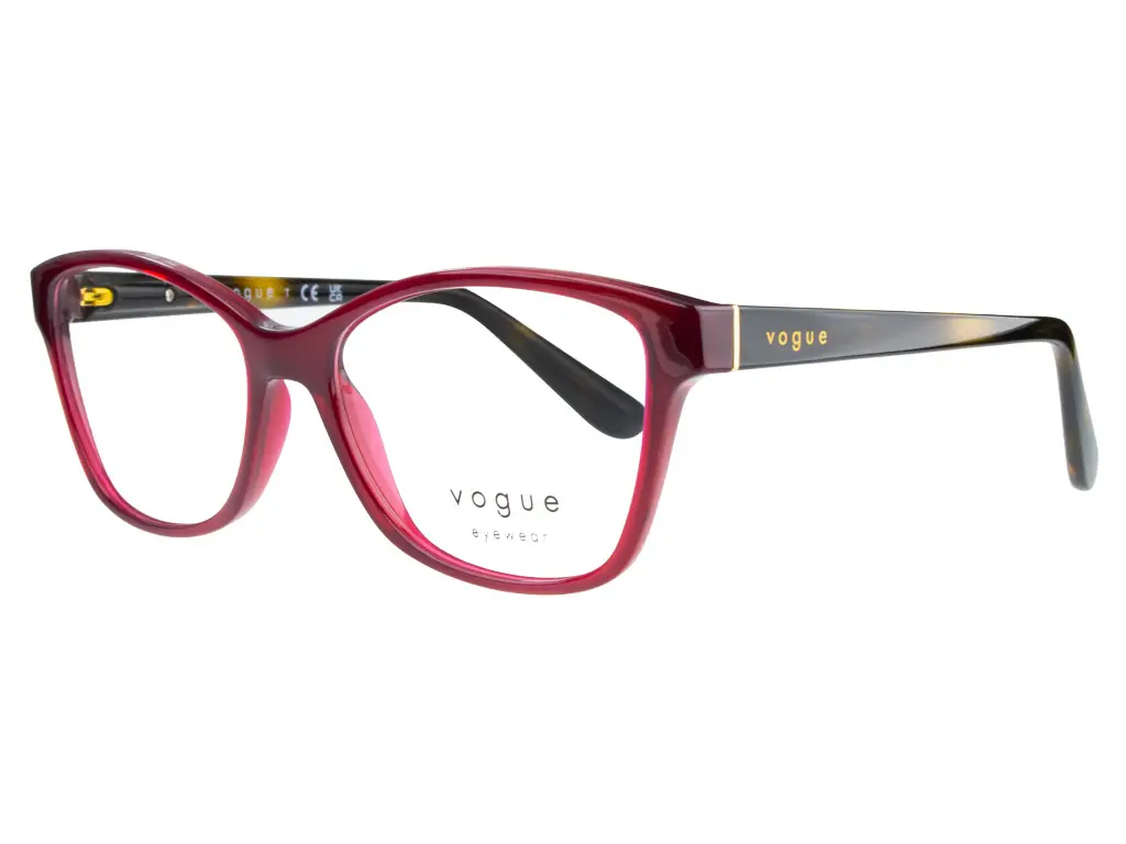 Vogue VO2998 2672 Opal Dark Red