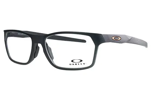 Oakley Hex Jector OX8032 07 55 Dark Matte Silver/Blue Colorshift