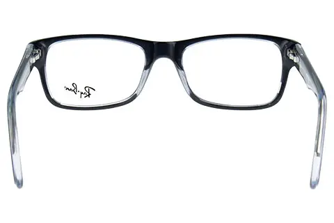 Ray-Ban RX5268 2034 50 Black On Transparent