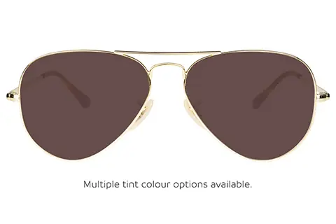 Ray-Ban Aviator RX6489 2500 55 Gold