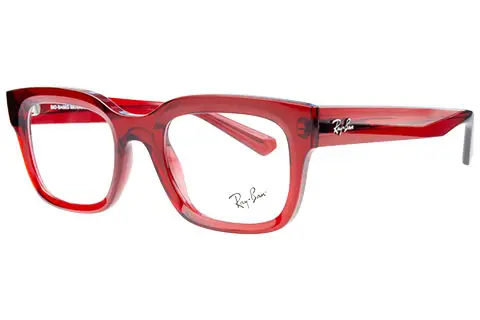 Ray-Ban Chad RX7217 8265 52 Transparent Red