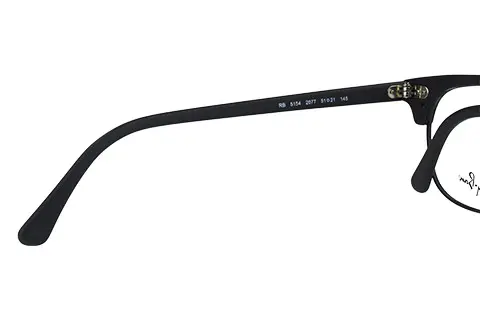 Ray-Ban Clubmaster RX5154 2077 51 Matte Black