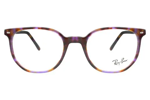 Ray-Ban Elliot RX5397 8175 50 Brown & Violet Havana