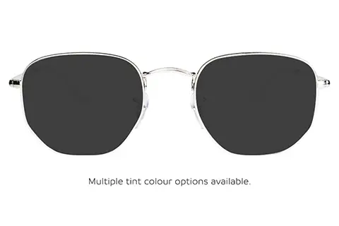 Ray-Ban Hexagonal RX6448 2501 51 Silver