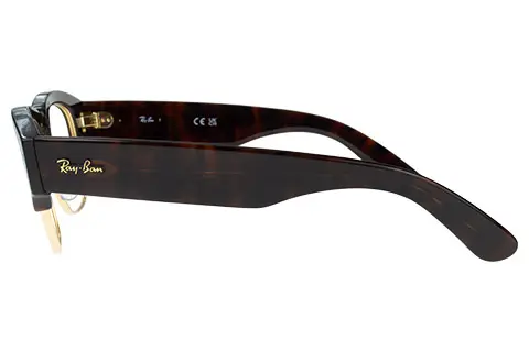 Ray-Ban Mega Clubmaster RX0316V 2372 50 Mock Tortoise on Havana