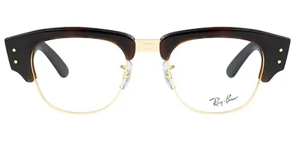 Ray-Ban Mega Clubmaster RX0316V 2372 50 Mock Tortoise on Havana