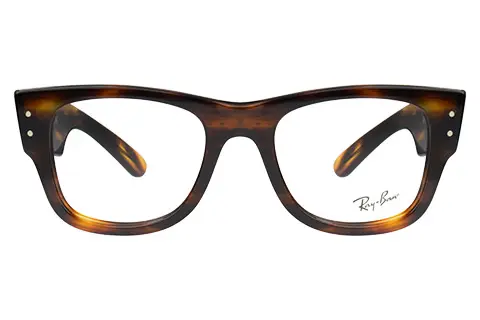 Ray-Ban Mega Wayfarer RX0840V 2144 51 Striped Havana