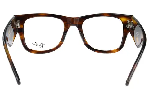 Ray-Ban Mega Wayfarer RX0840V 2144 51 Striped Havana