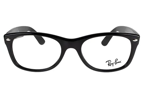 Ray-Ban New Wayfarer RX5184 2000 52 Shiny Black