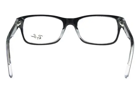 Ray-Ban RX5268 2034 52 Black On Transparent