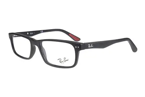 Ray-Ban RX5277 2077 52 Sandblasted Black