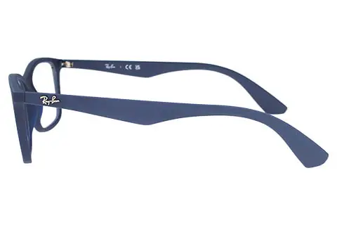 Ray-Ban RX7047 5450 54 Matte Transparent Blue