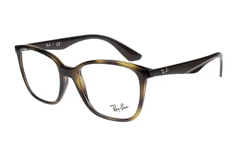 Ray-Ban RX7066 5577 52 Shiny Havana