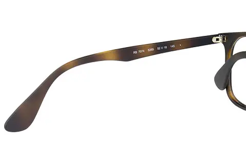 Ray-Ban RX7074 5365 52 Rubber Havana