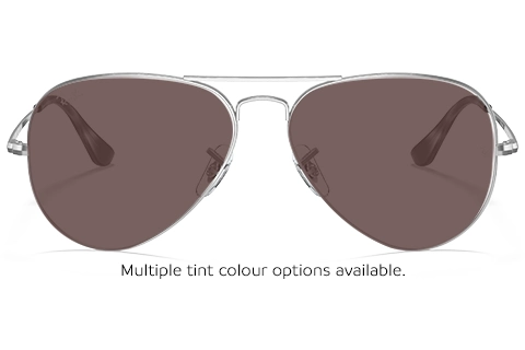 Aviator RX6489 2501 55 Silver