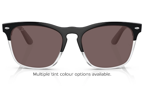 Steve RX4487V 8193 54 Black on Transparent