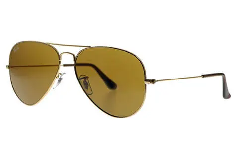 Ray-Ban RB3025 Aviator Gold Brown 001/33