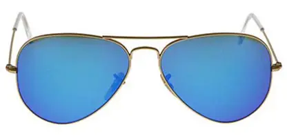  RB3025 Aviator Gold Blue Flash 112/17