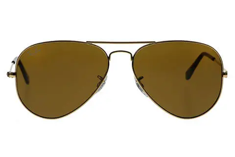 Ray-Ban RB3025 Aviator Gold Brown 001/33