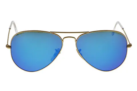 Ray-Ban RB3025 Aviator Gold Blue Flash 112/17