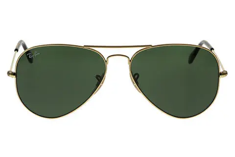 Ray-Ban RB3025 Aviator Gold Green 181