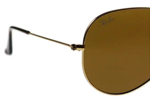 Ray-Ban RB3025 Aviator Gold Brown 001/33