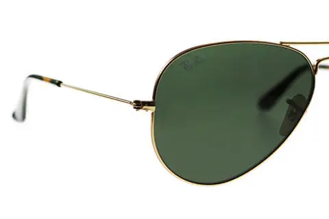 Ray-Ban RB3025 Aviator Gold Green 181