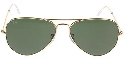  RB3025 Aviator Gold Green W3234/55