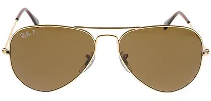  RB3025 Aviator Gold Brown 001/57 Polarised