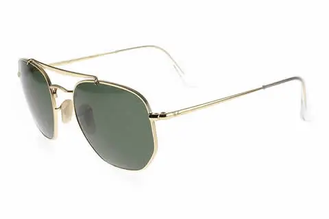 Ray-Ban RB3648 The Marshal Gold Green 001