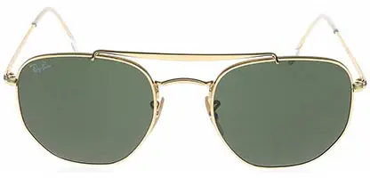 Ray-Ban RB3648 The Marshal Gold Green 001