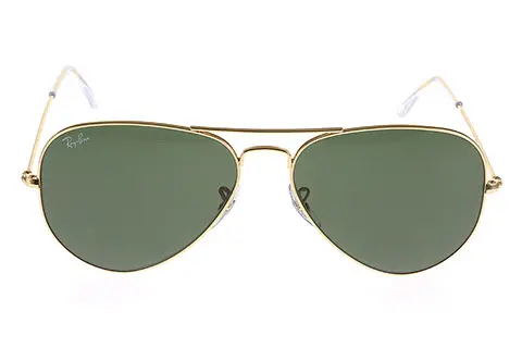 Ray-Ban RB3025 Aviator Gold Green L0205/58