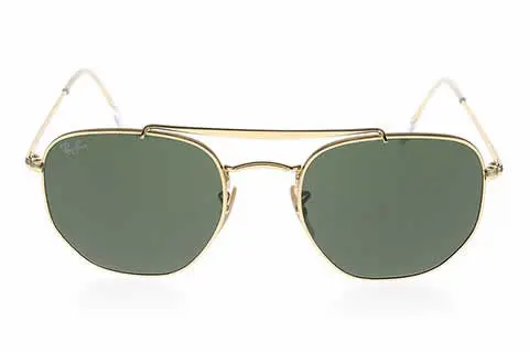 Ray-Ban RB3648 The Marshal Gold Green 001